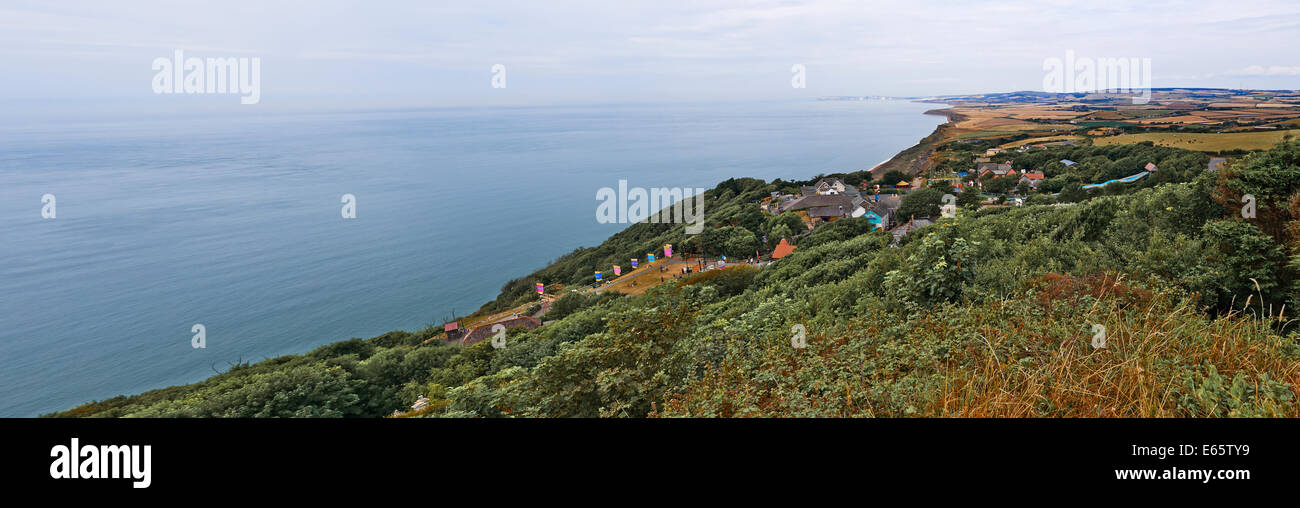L'Isola di Wight noto agli antichi romani come Vectis, è un County e la più grande isola dell'Inghilterra Foto Stock