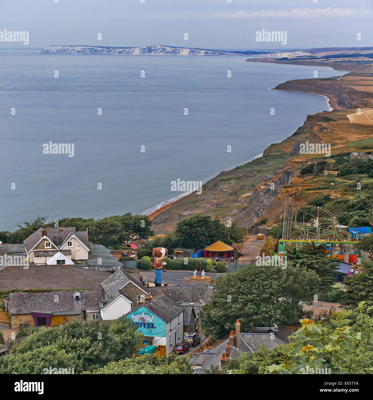 L'Isola di Wight noto agli antichi romani come Vectis, è un County e la più grande isola dell'Inghilterra Foto Stock