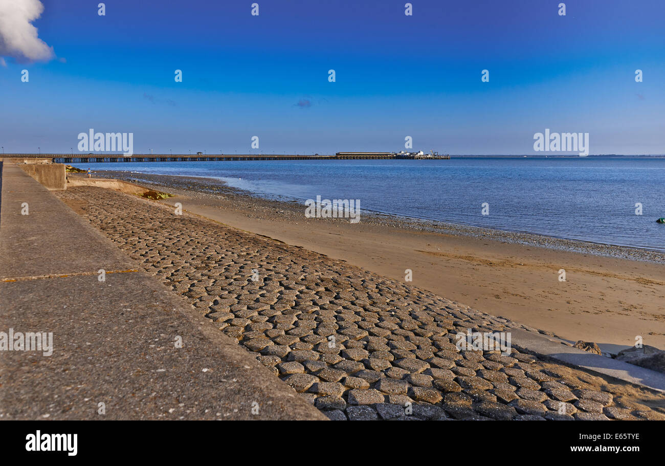 L'Isola di Wight noto agli antichi romani come Vectis, è un County e la più grande isola dell'Inghilterra Foto Stock