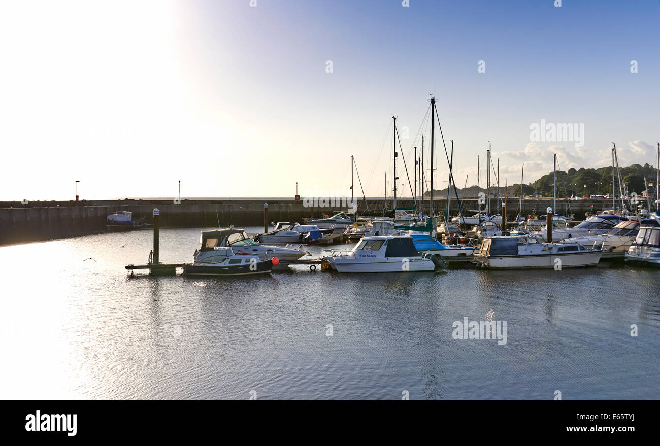 L'Isola di Wight noto agli antichi romani come Vectis, è un County e la più grande isola dell'Inghilterra Foto Stock