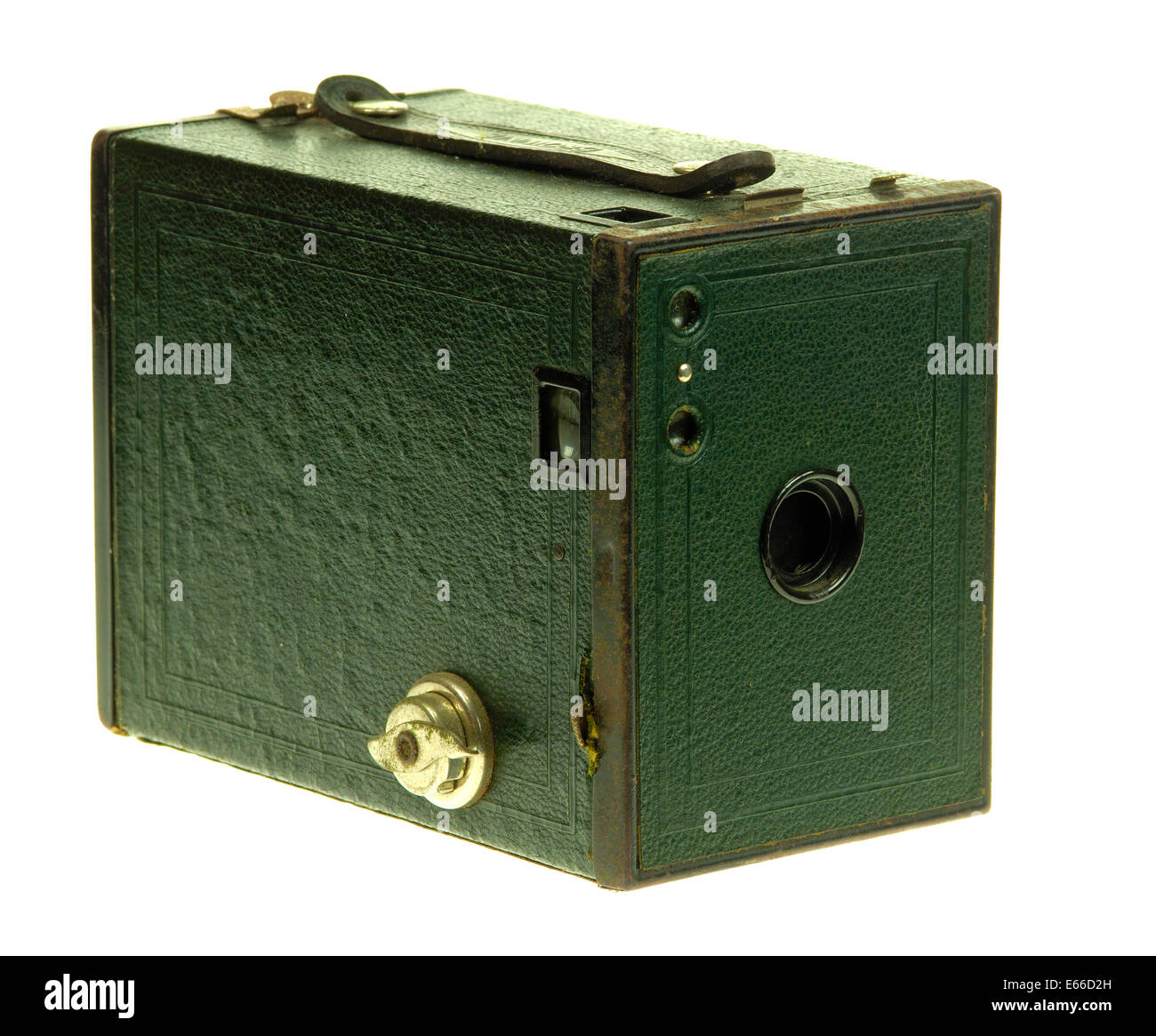 Kodak No2 Brownie box camera per 120 pellicole in rotoli. Foto Stock