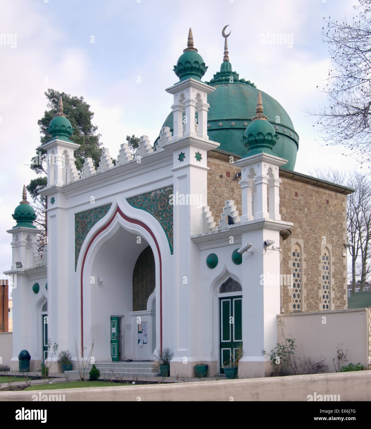 Shah Jahan Moschea Woking 1889 Foto Stock