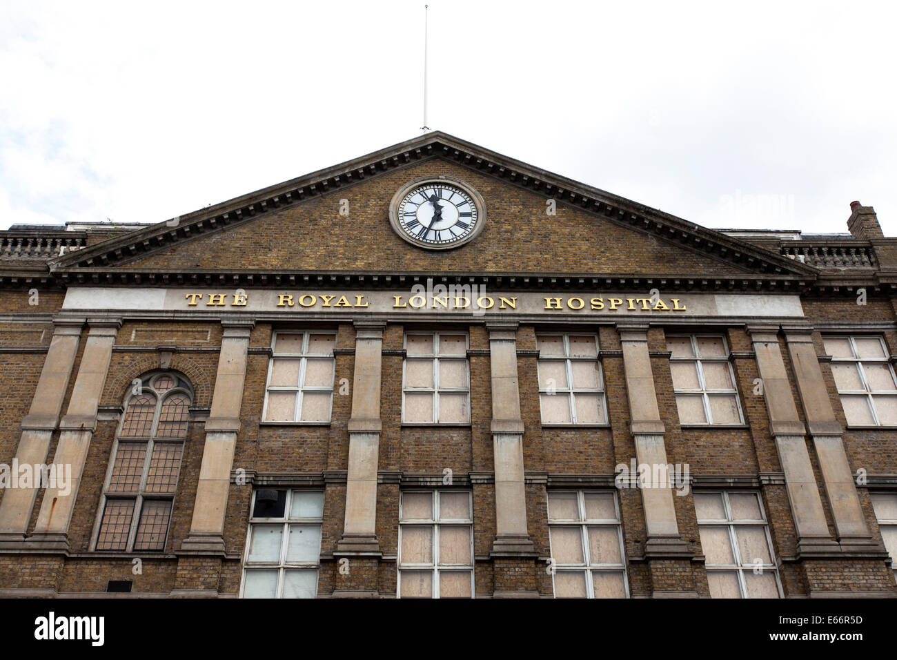 Whitechapel, UK. 16 Ago, 2014. Il Royal Hospital di Londra, Whitechapel, London, England, Regno Unito Credito: Simon Balson/Alamy Live News Foto Stock