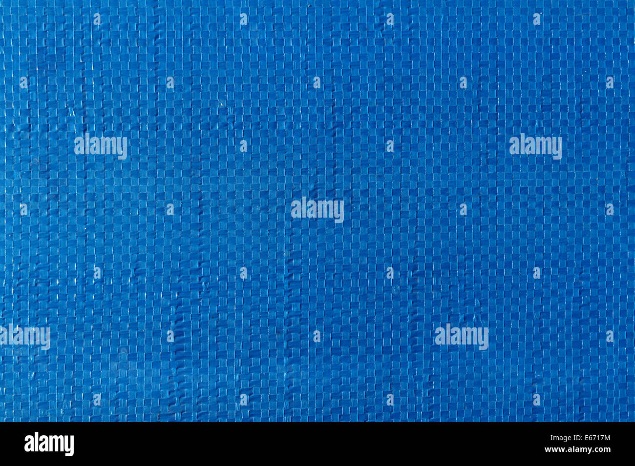 Tessuto blu telo di plastica texture Foto stock - Alamy