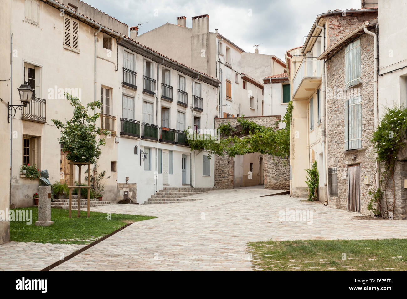 Arles-sur-Tech,LANGUEDOC-ROUSSILLON, Francia. Foto Stock