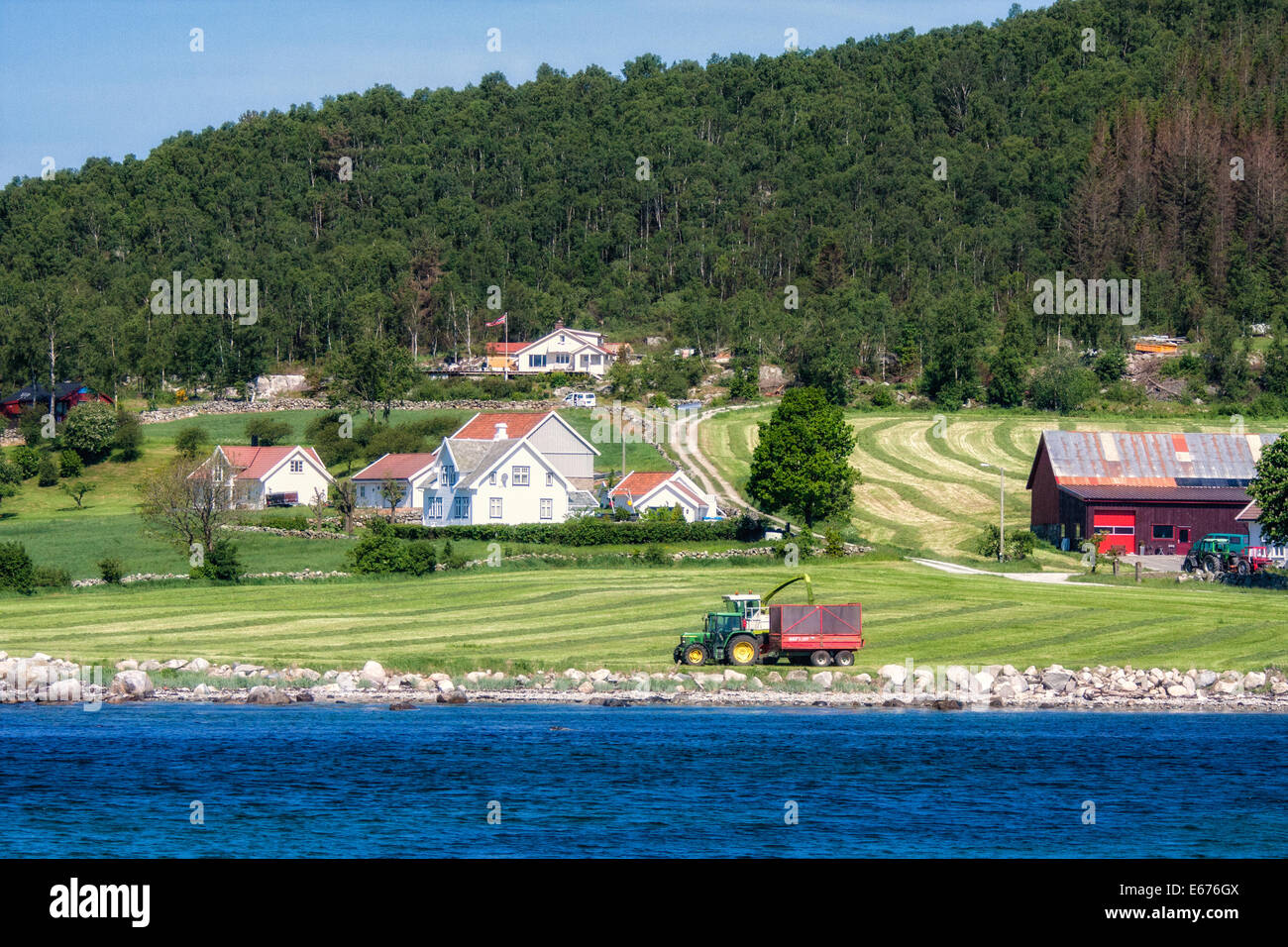 Foto scattata in Norvegia Foto Stock