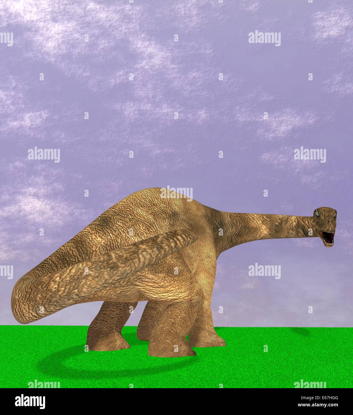 Dinosaurier Diplodocus / dinosauro Diplodocus Foto Stock