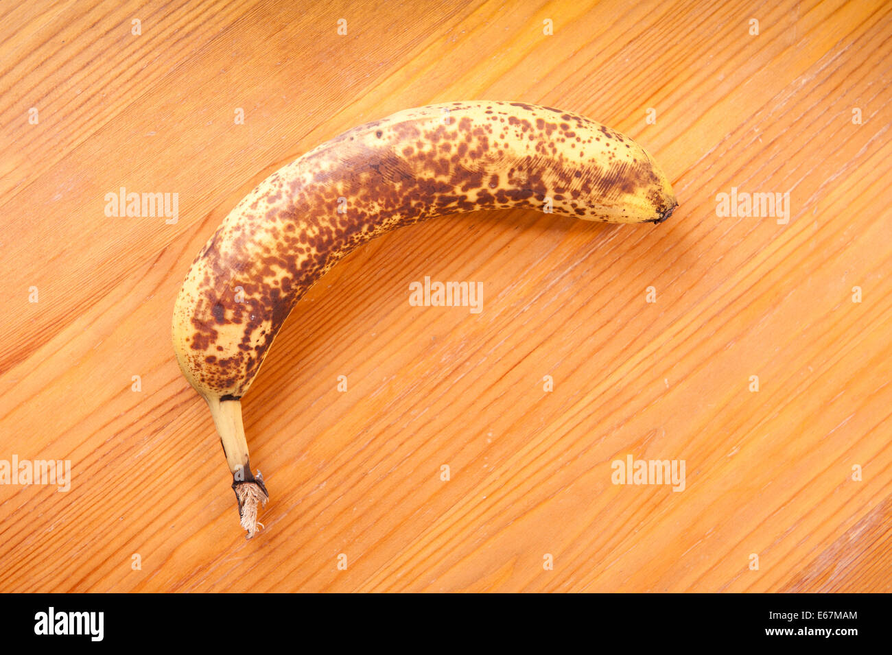 Vecchio bad rifiuti frutto di banana Foto Stock