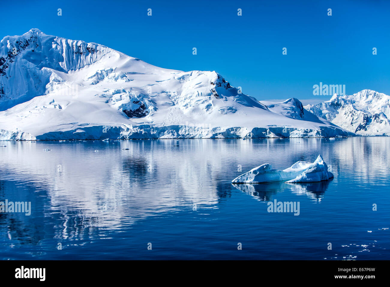 Antartide di eccezionale bellezza naturale foto; 28 dicembre 2011 Foto Stock