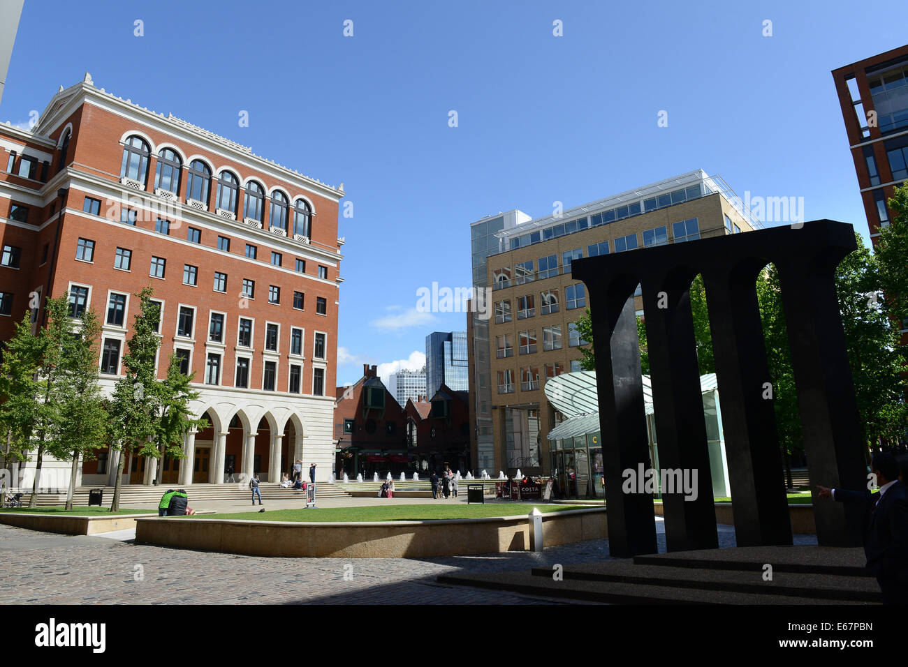 Birmingham Regno Unito posto Danielle moderni edifici della città di sviluppo Foto Stock