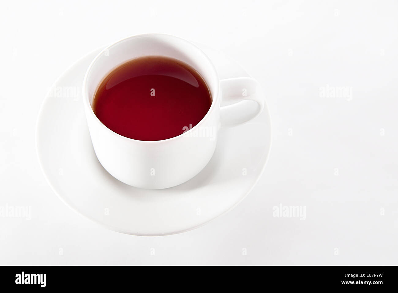 Tea time - una tazza di tè Foto Stock