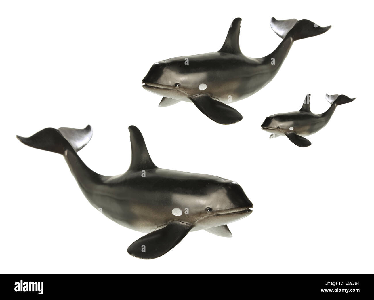 Figure di balena Foto Stock