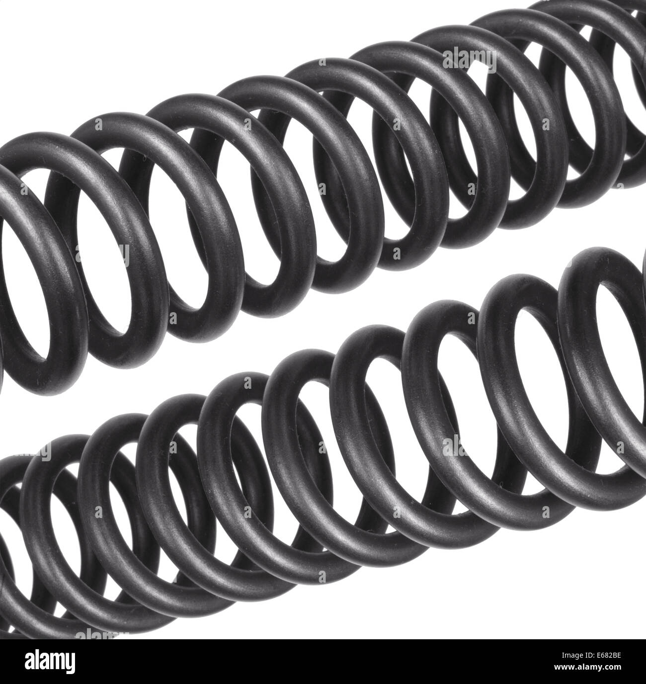 Metallo molle della bobina Foto Stock