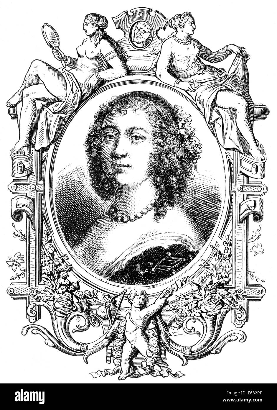 Dorothy Spencer, contessa di Sunderland, 1617-1684 Foto Stock