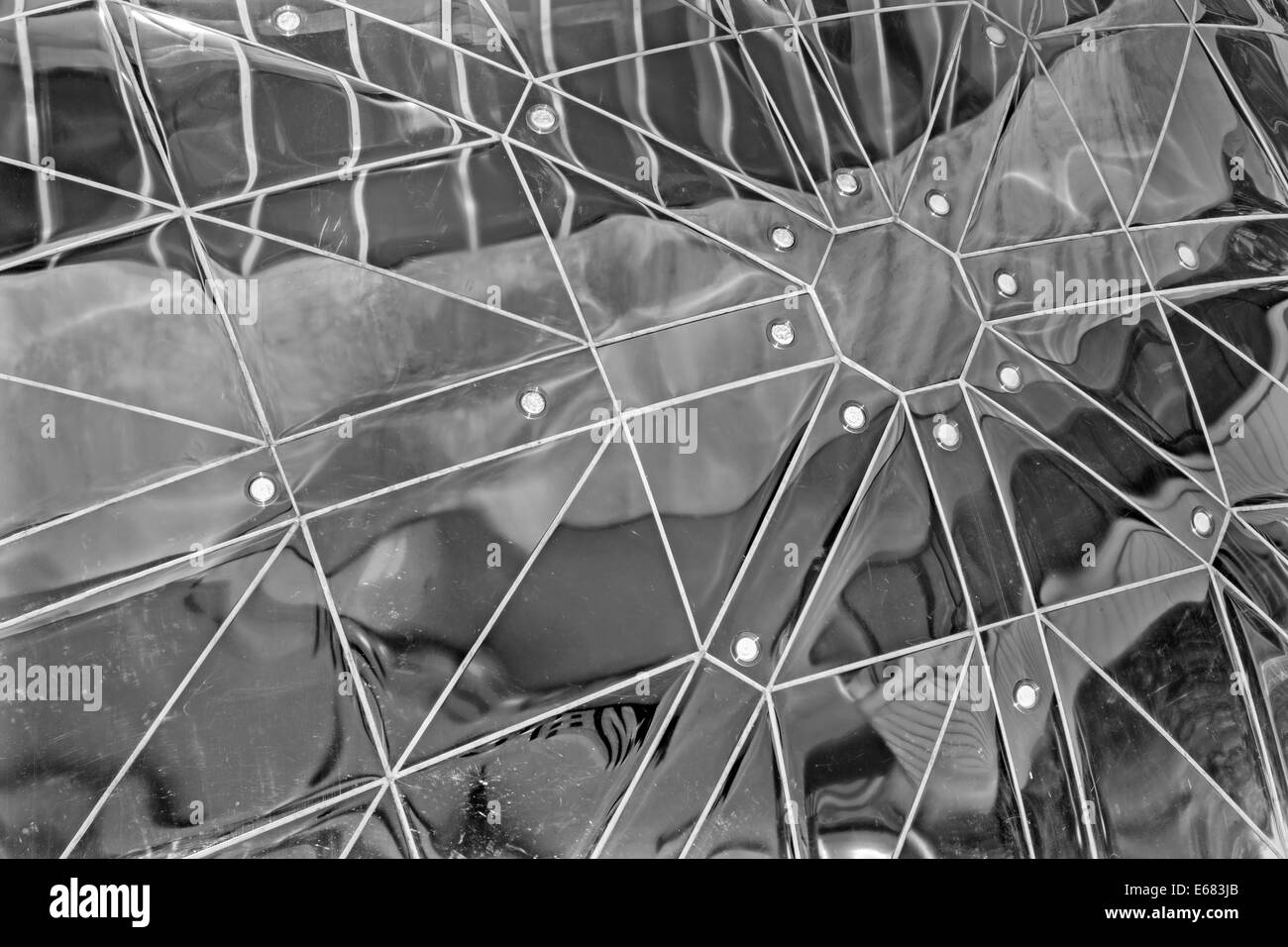 Bruxelles, Belgio - 16 giugno 2014: Dettaglio di Atomium. Edificio moderno è stato originariamente costruito per Expo '58 Foto Stock