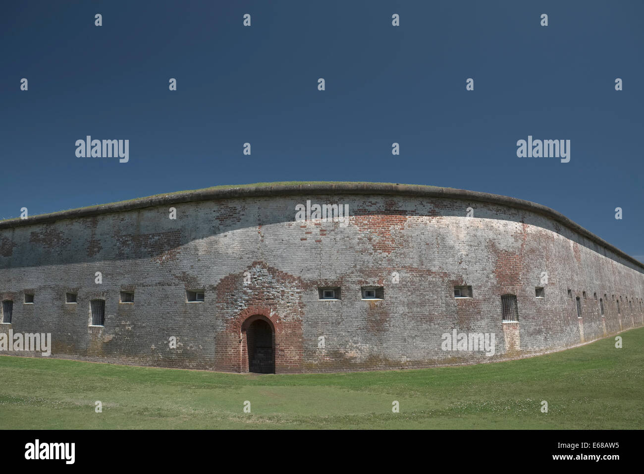 Fort Macon State Park. Atlantic Beach, Carolina del Nord Foto Stock