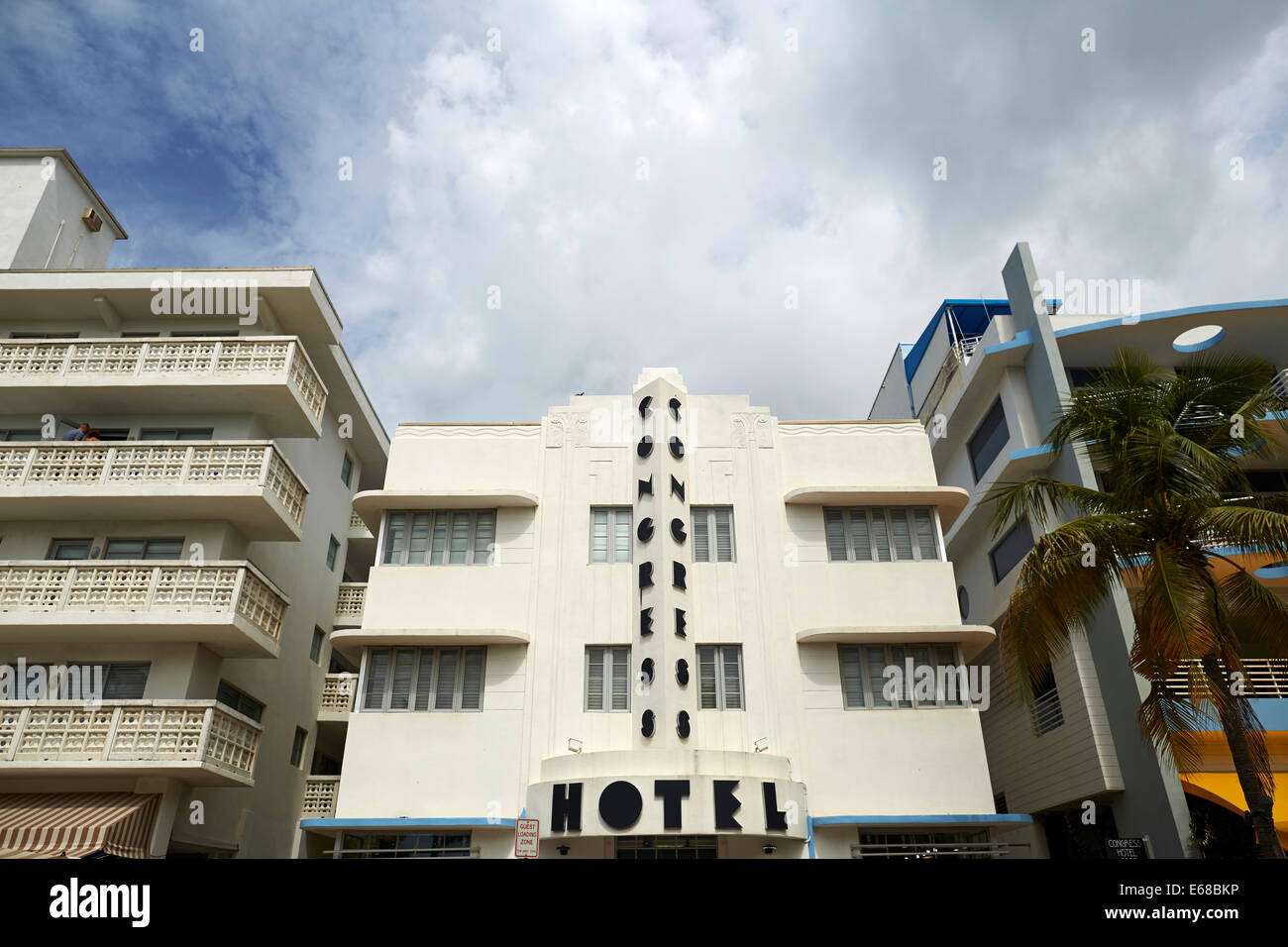 A Miami in Florida USA Congress Hotel Foto Stock