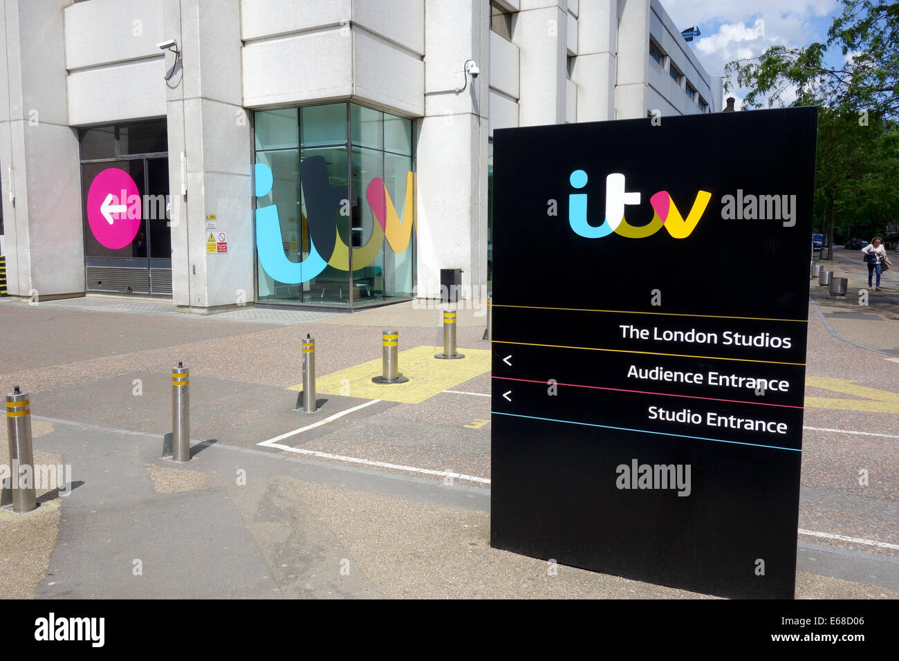 ITV London Studios di Londra, Gran Bretagna, Regno Unito Foto Stock