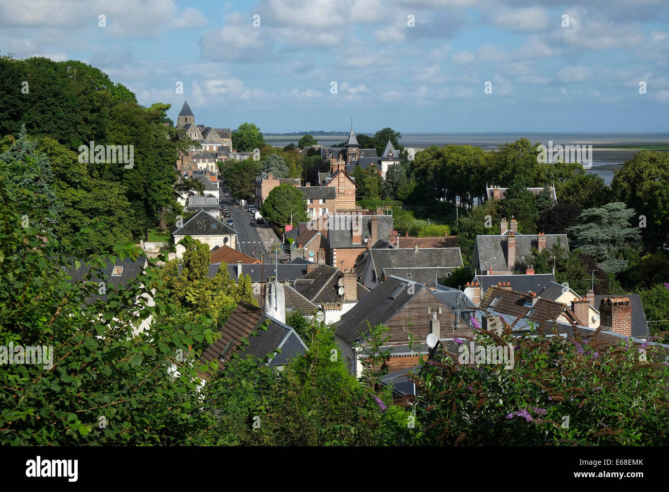 Saint Valery sur Somme, Francia Foto Stock