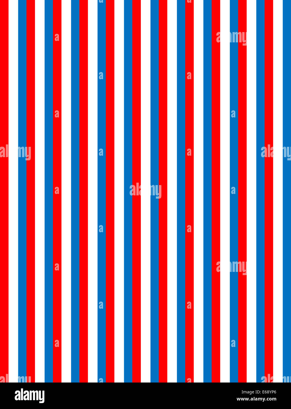 Rosso, bianco e blu patriottica a strisce verticali sullo sfondo. Foto Stock
