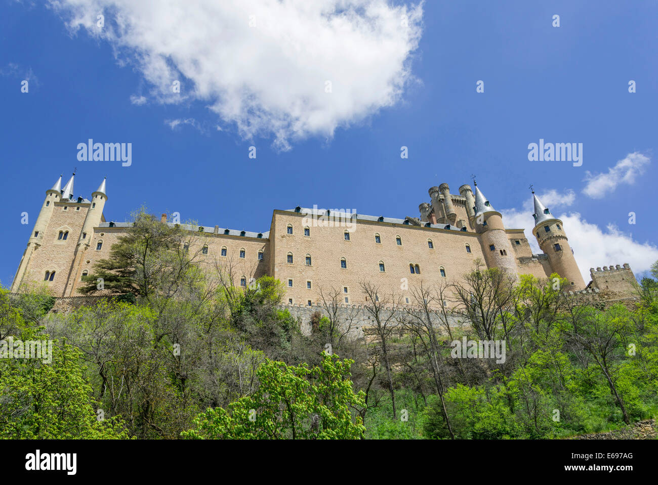 Alcazar of Segovia, Segovia Castiglia e León, Spagna Foto Stock
