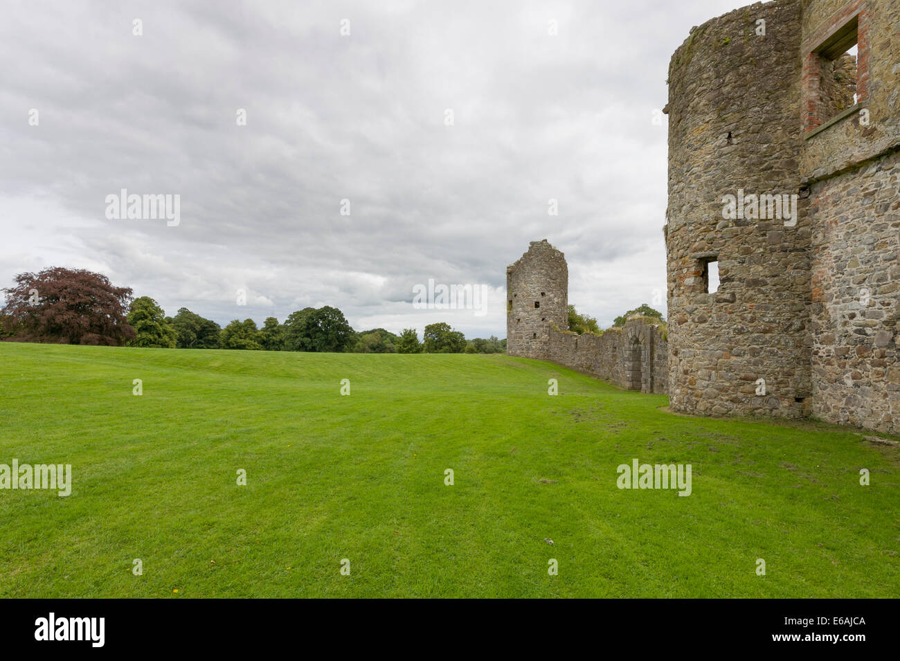 Crom Castello, Co Fermanagh, Irlanda del Nord Foto Stock