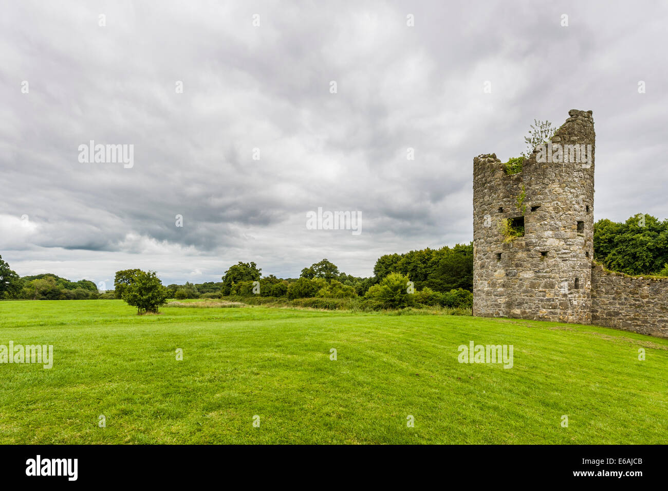 Crom Castello, Co Fermanagh, Irlanda del Nord Foto Stock