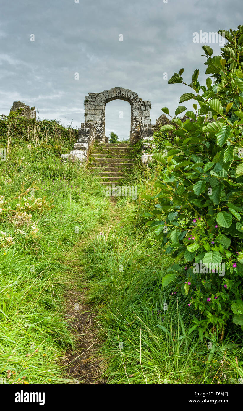 Crom Castello, Co Fermanagh, Irlanda del Nord Foto Stock