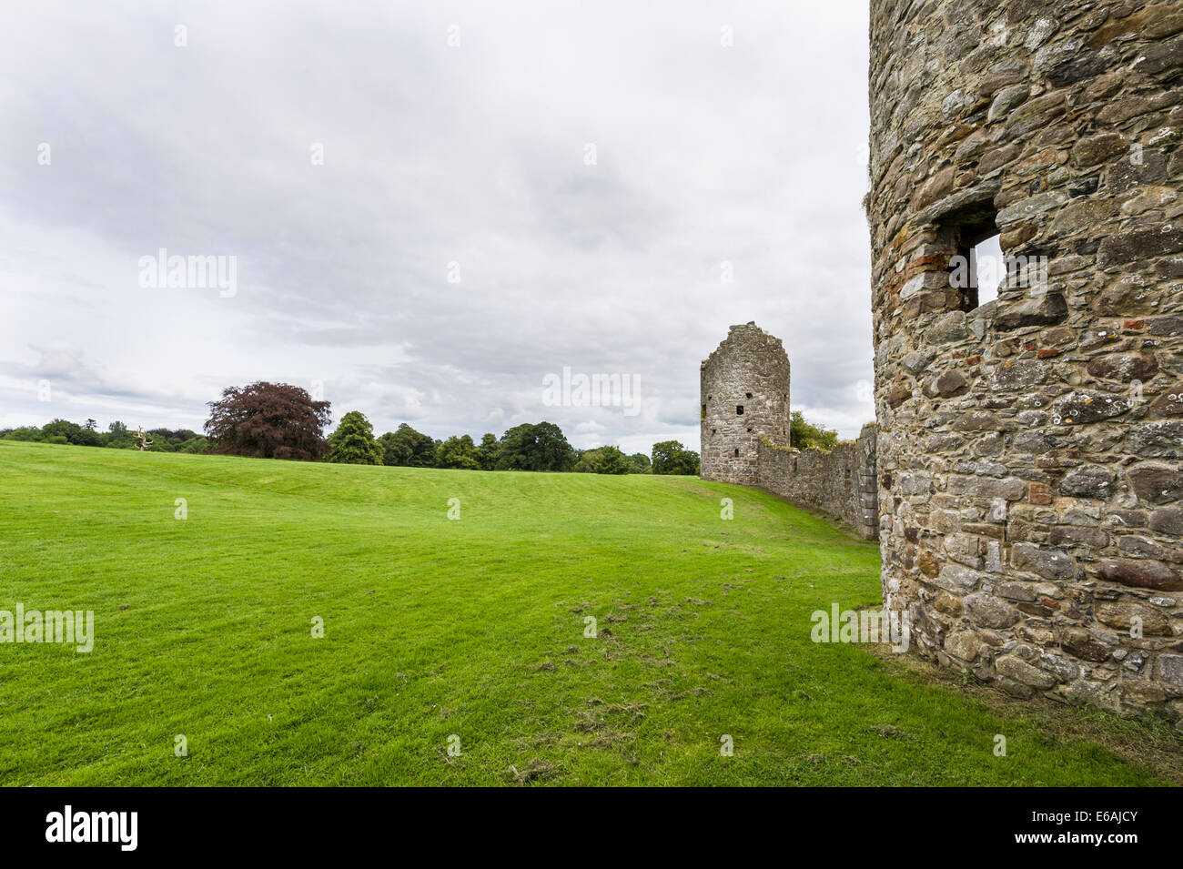 Crom Castello, Co Fermanagh, Irlanda del Nord Foto Stock