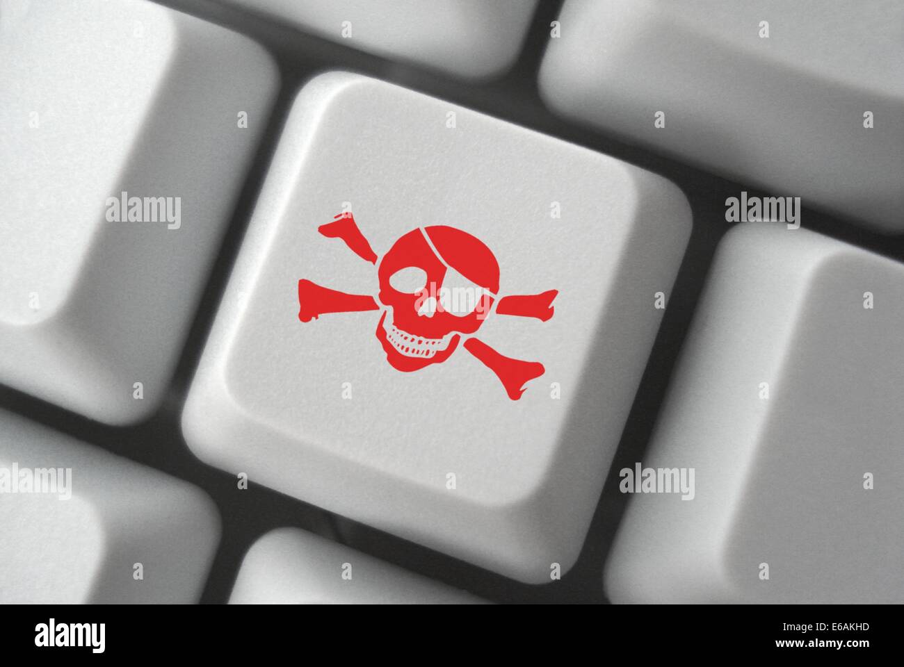 Copia pirata,la pirateria internet,Spionaggio online Foto Stock