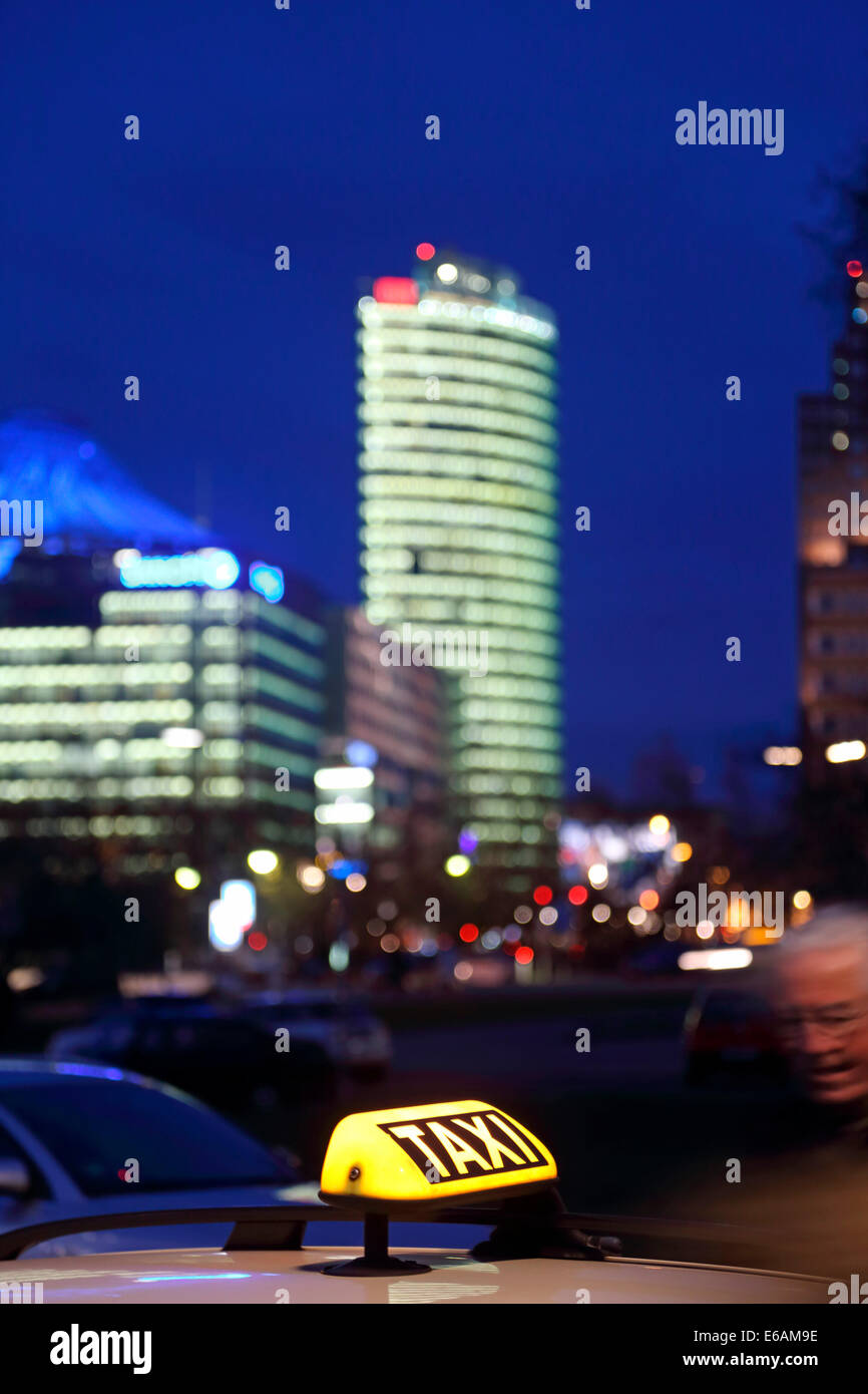 Berlin Potsdamer Platz Sony Center Foto Stock