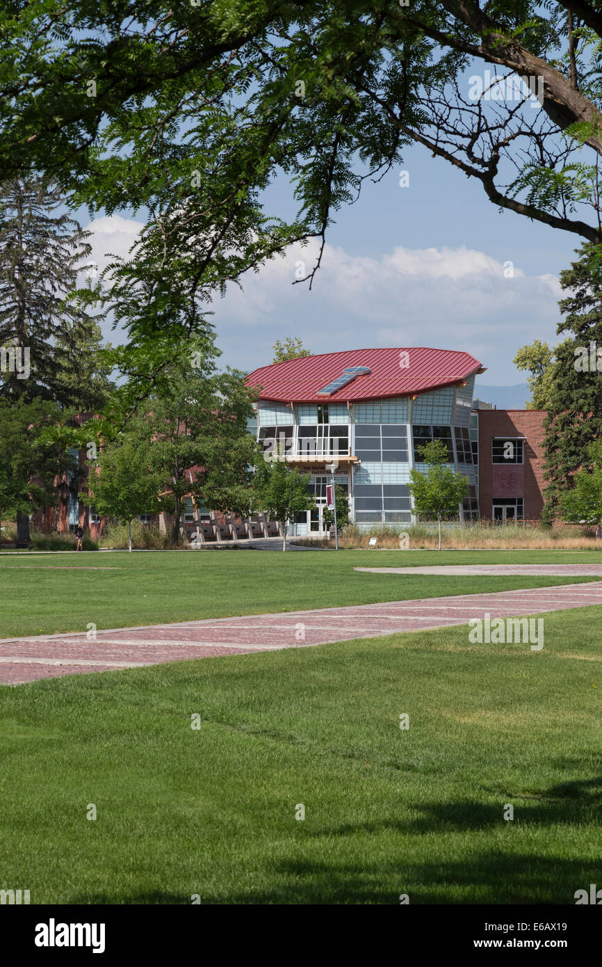 Università del Montana Campus, Missoula, Montana, USA Foto Stock