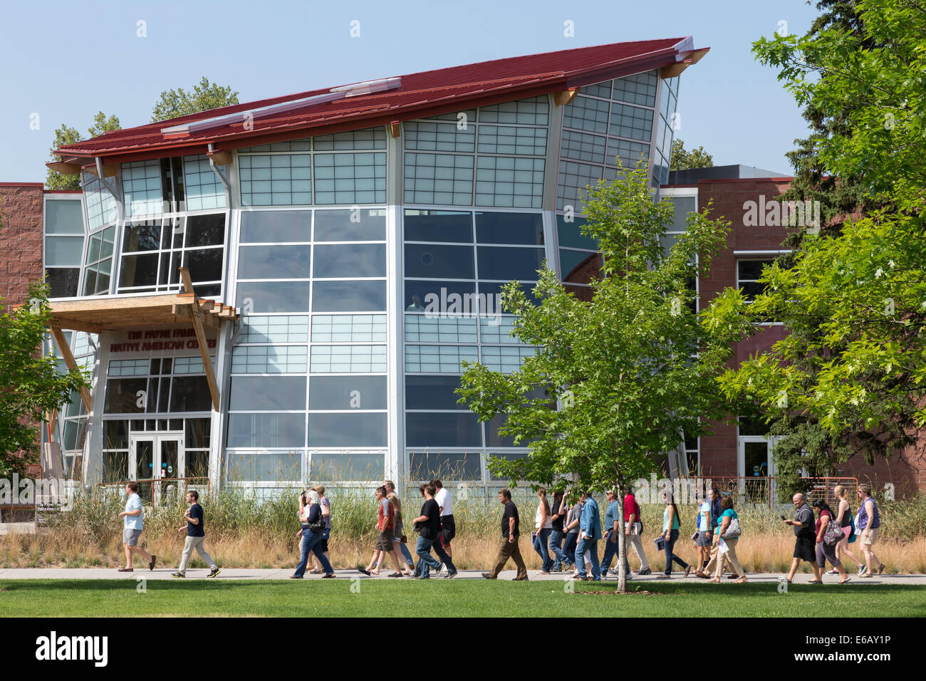 Università del Montana Campus, Missoula, Montana, USA Foto Stock