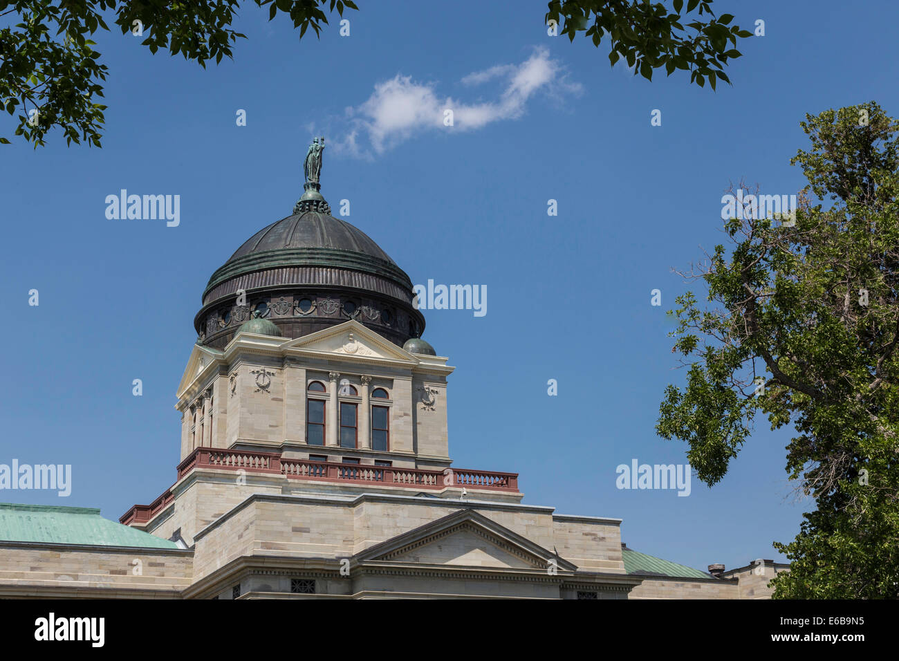 State Capitol, Helena, MT, STATI UNITI D'AMERICA Foto Stock