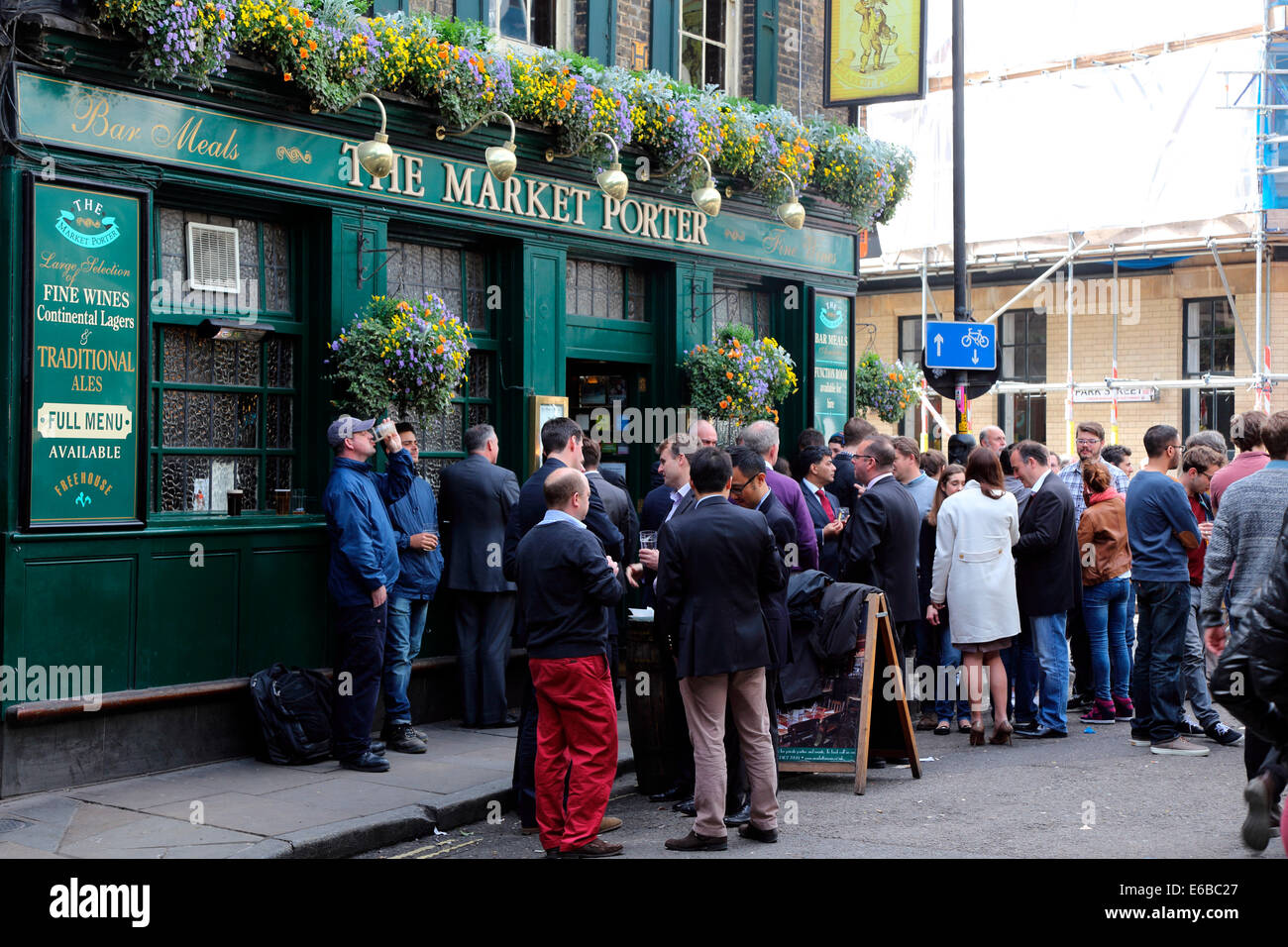 Großbritannien Gran Bretagna London Borough Market Foto Stock