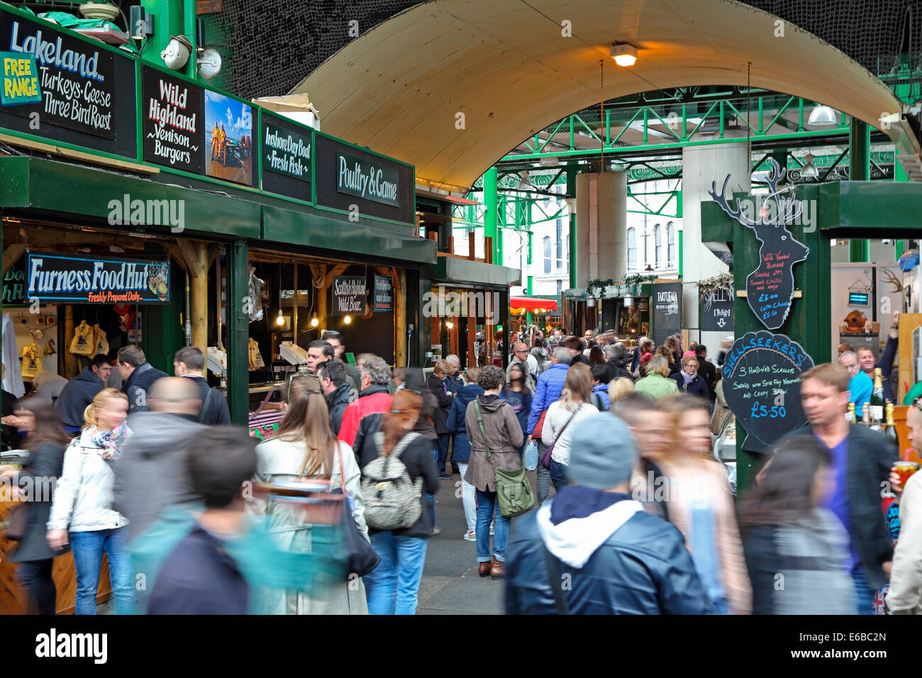 Großbritannien Gran Bretagna London Borough Market Foto Stock