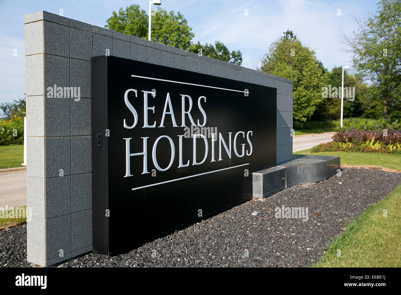 La sede centrale di Sears Holdings in Hoffman Estates, Illinois. Foto Stock