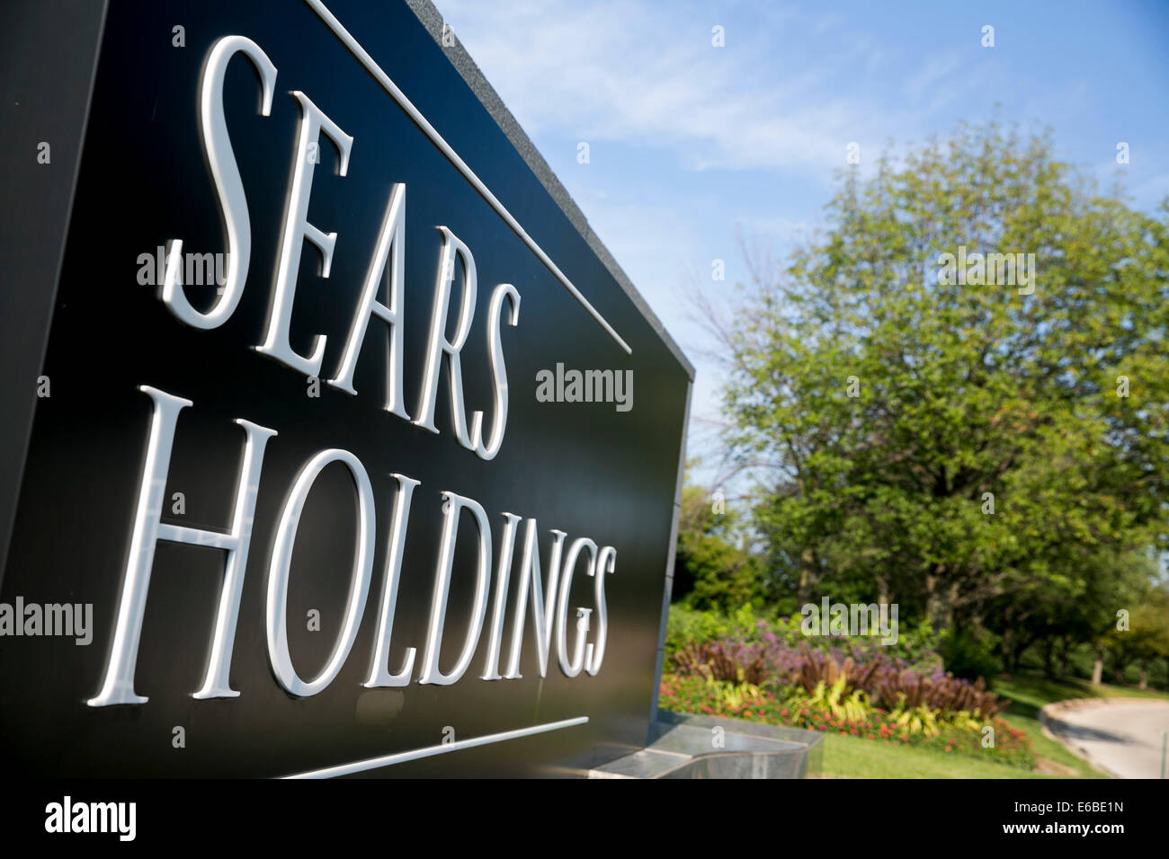 La sede centrale di Sears Holdings in Hoffman Estates, Illinois. Foto Stock