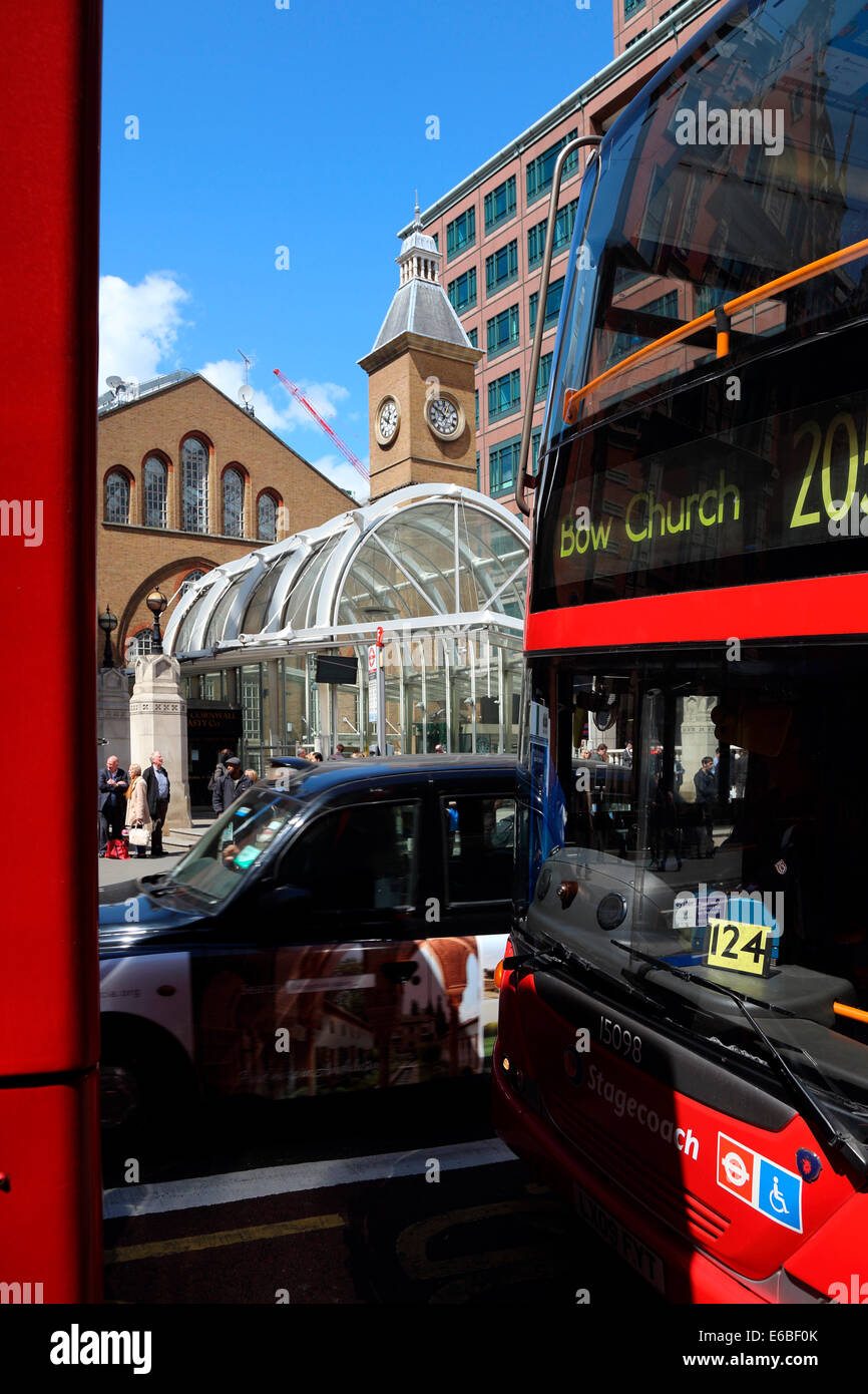 Großbritannien Gran Bretagna Londra Liverpool Street Station Foto Stock