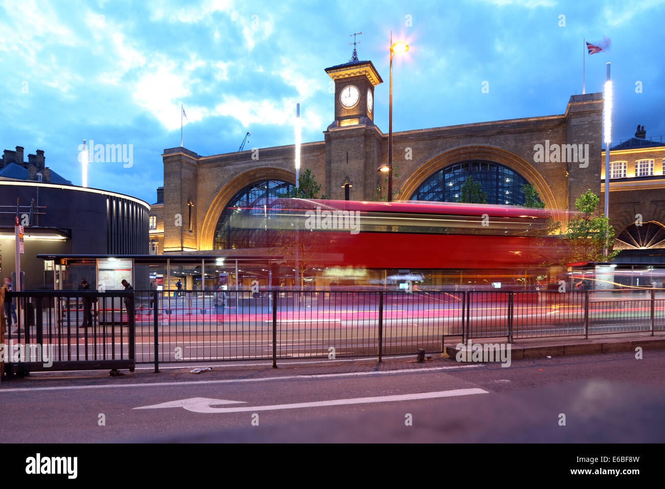 Großbritannien Gran Bretagna Londra King Cross Station Foto Stock