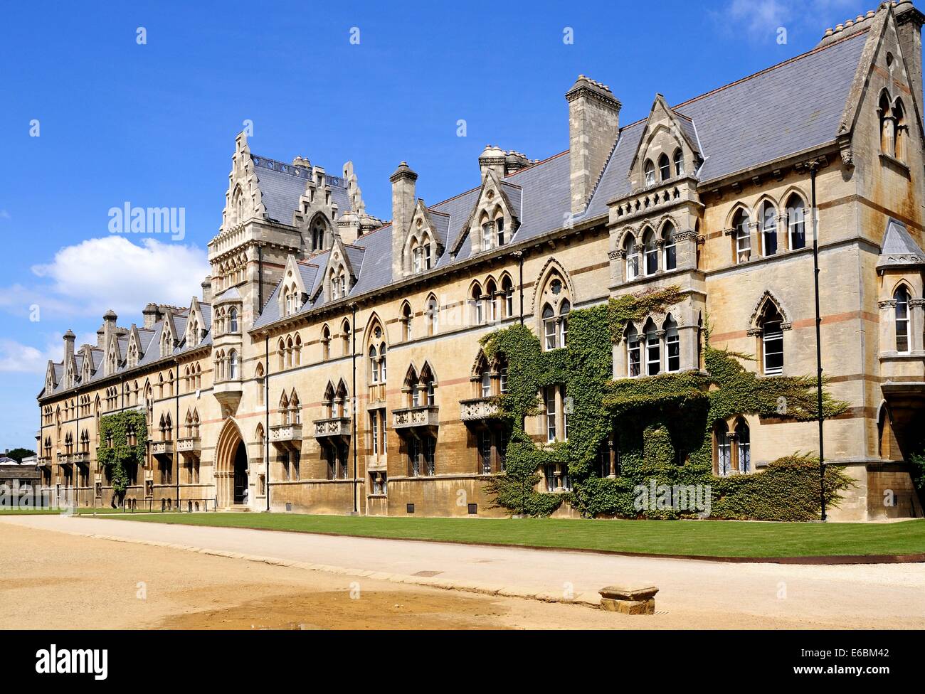 Il Prato edificio che è parte del Christ Church College di Oxford, Oxfordshire, Inghilterra, Regno Unito, Europa occidentale. Foto Stock