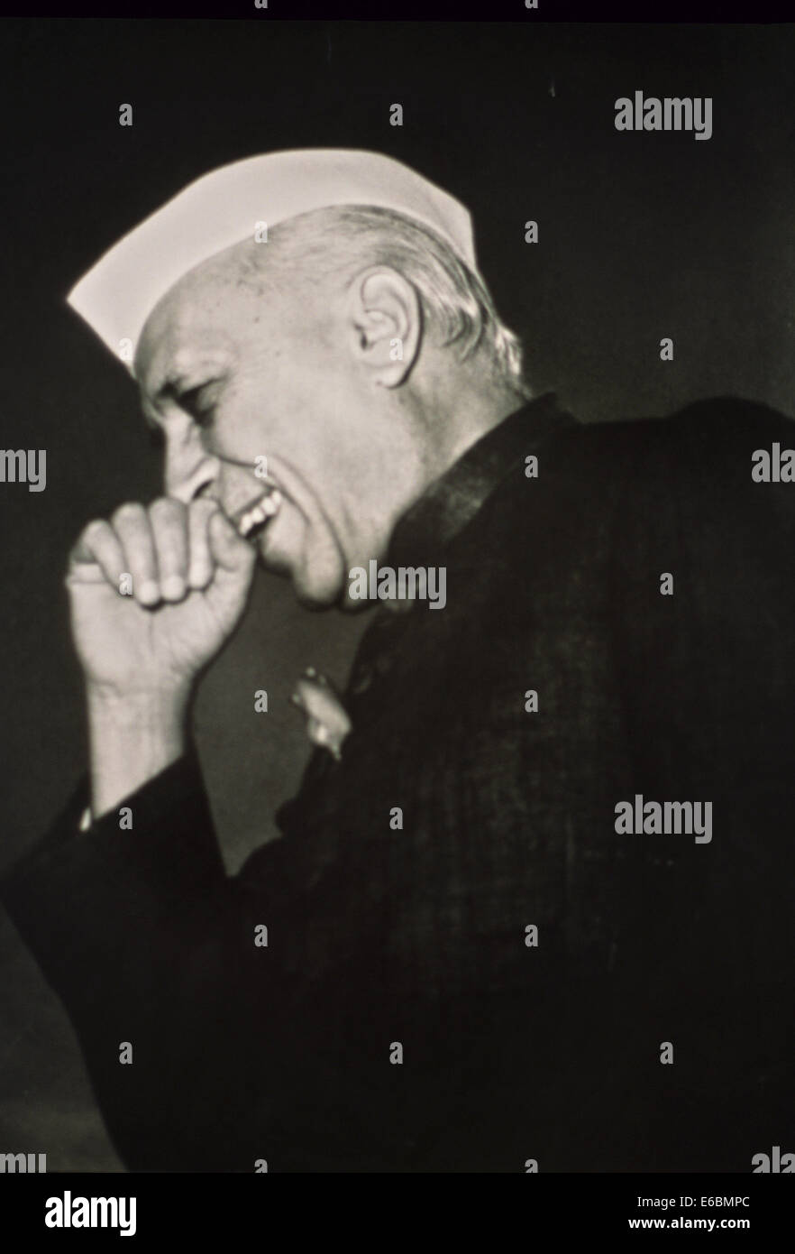 Un archivio di immagine Jawaharlal Nehru Foto Stock