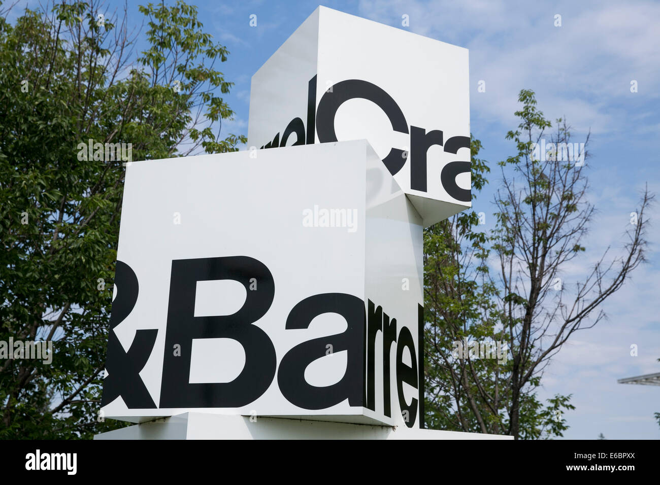 La sede centrale di Euromarket progetta, Inc., noto anche come Crate & Barrel, Northbrook, Illinois. Foto Stock