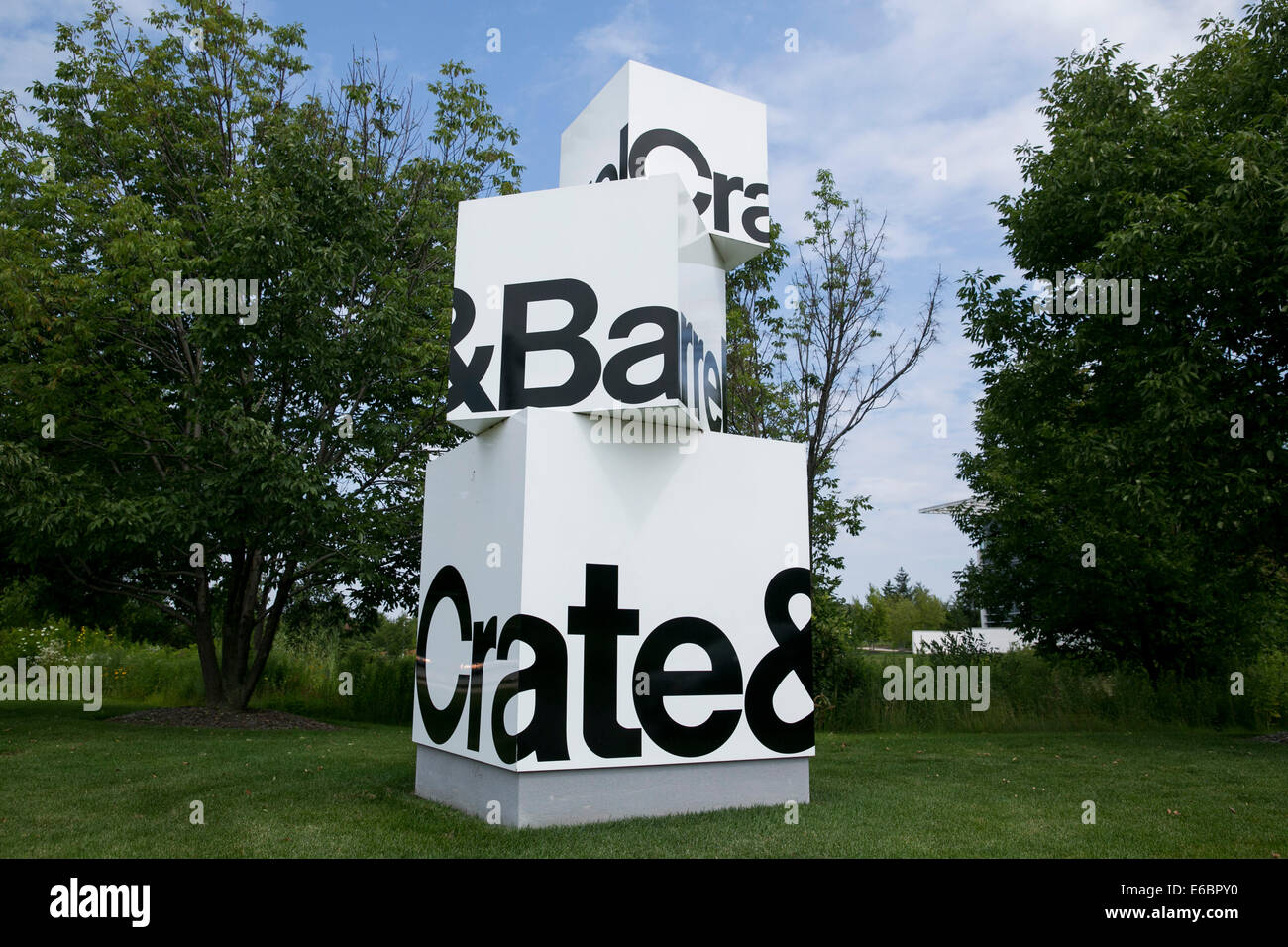 La sede centrale di Euromarket progetta, Inc., noto anche come Crate & Barrel, Northbrook, Illinois. Foto Stock