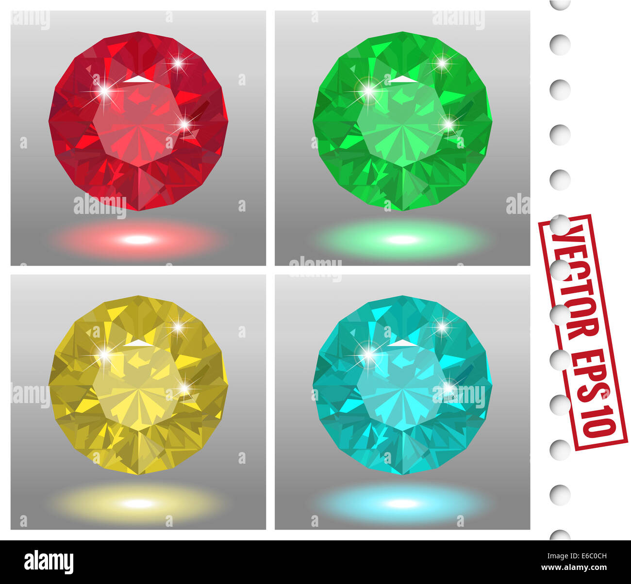 Set di gioielli Foto Stock