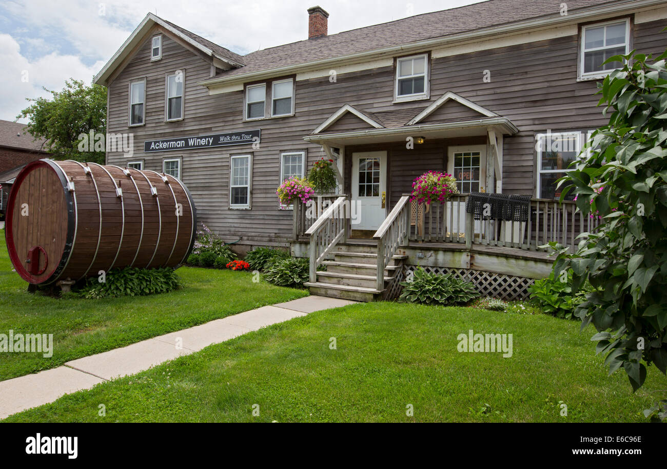 Amana, Iowa - La Cantina Ackerman all'ex Amana comunale colonie, stabilito da immigrati tedeschi nel 1855. Foto Stock