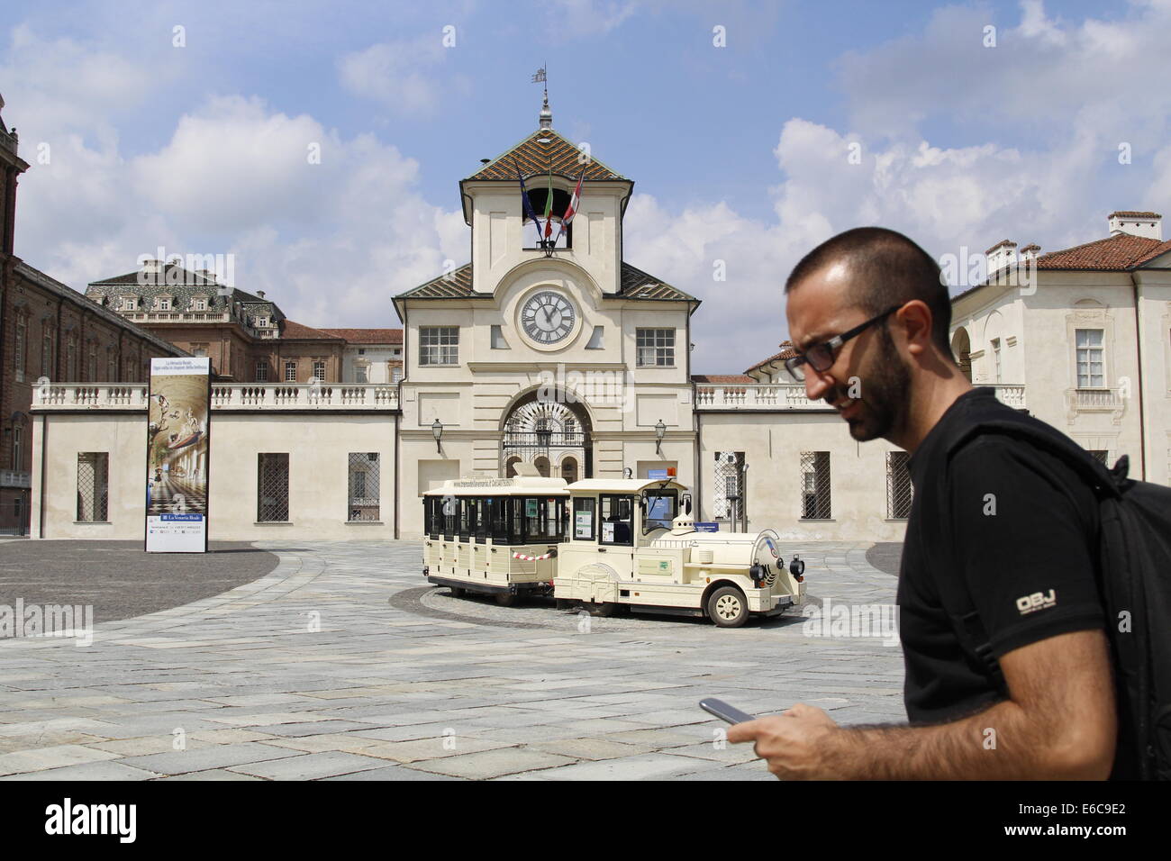 Venaria Reale, Italia. Turismo in Italia. Foto Stock