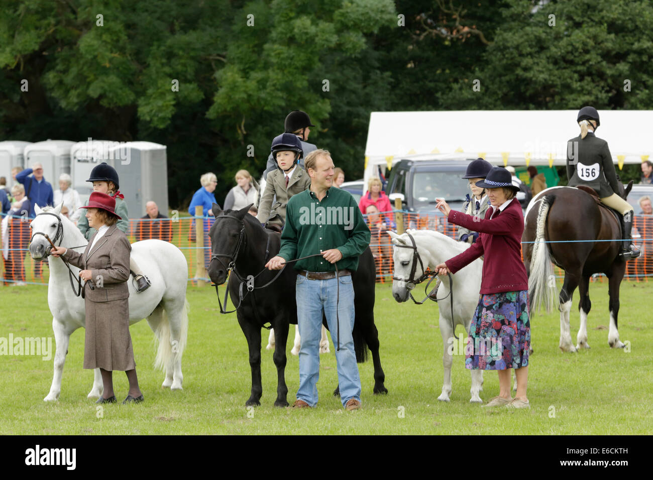 Rosedale Show 2014 del North York Moors Inghilterra Foto Stock
