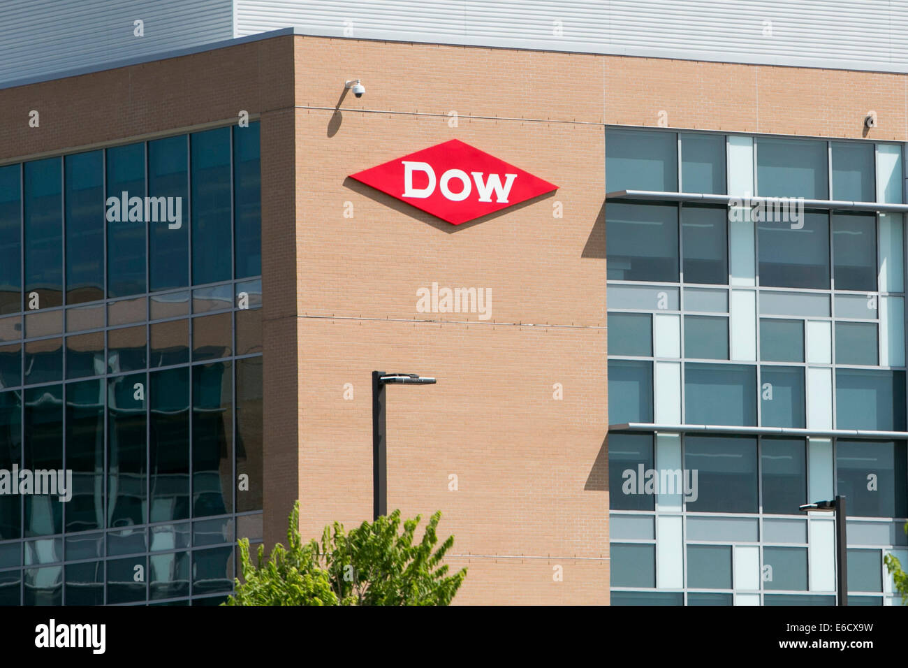 La sede della Dow Chemical Company di Midland, Michigan. Foto Stock