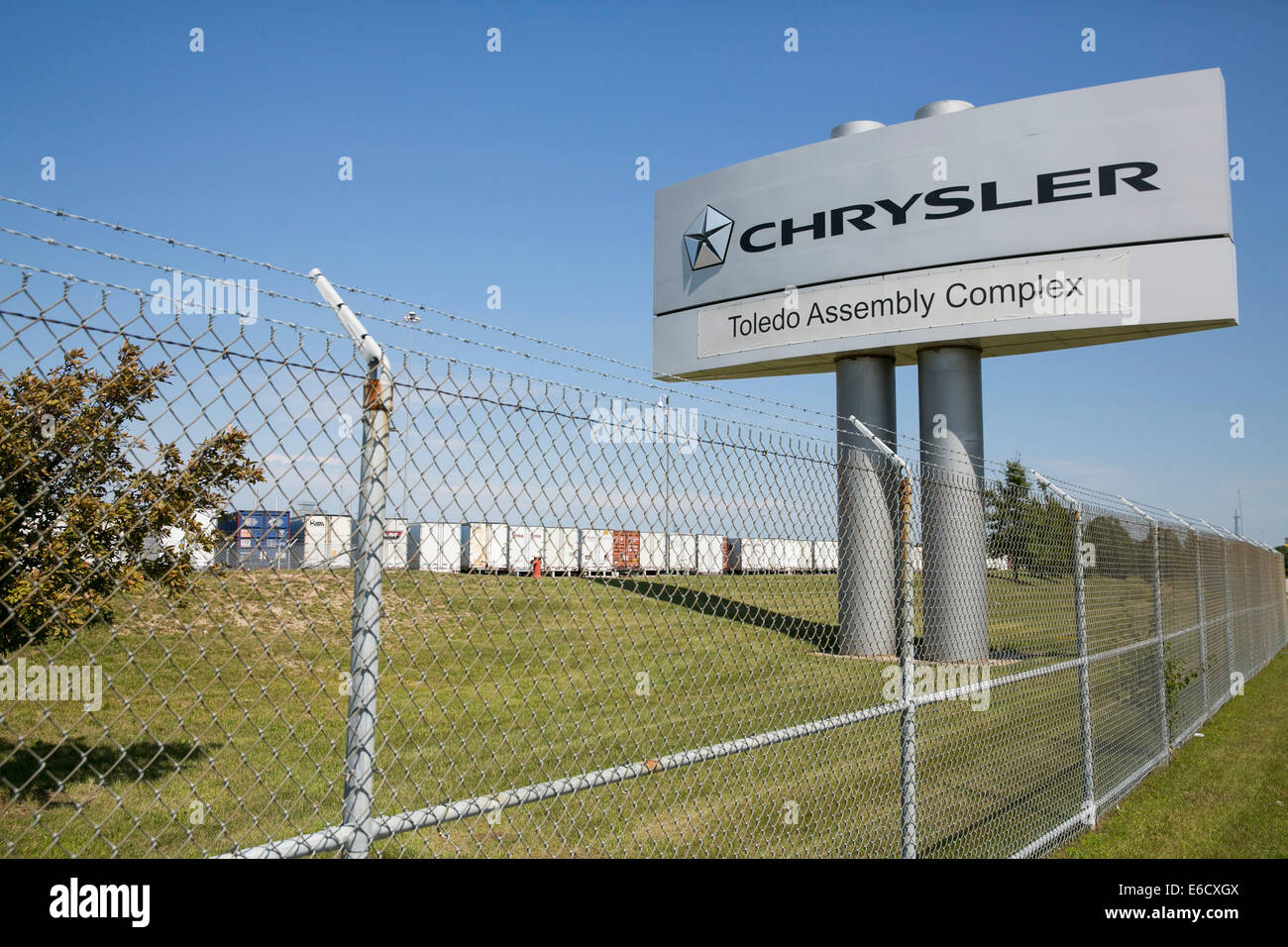 La Chrysler Toledo insieme complesso di Toledo, Ohio. Il sito di produzione di veicoli Jeep. Foto Stock